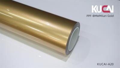 China BMW Milan Gold Yellow PPF Car Paint Protection Film TPU PPF Roll Anti Scratch for sale