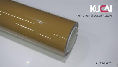 China Original Desert Yellow PPF Auto Paint Protection Film Seamless Wrap 7.5Mil Thick for sale