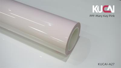 China TPU PPF Mary Kay Pink PPF Protection Film Car Wrap Easy Installation And Removal for sale