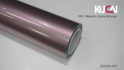 China Metallic Crystal Bronze Color PPF Film Car Paint Protection Film 7.5Mil Thickness for sale