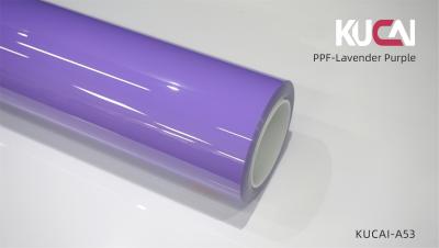 China Lavender Purple Color Vehicle Paint Protection Film ，7.5Mil PPF Color Wrap Full Body for sale