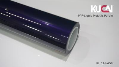 China Wholesale PPF Liquid Metallic Purple TPU Color PPF Vehicle Wrap For Uv Protection for sale