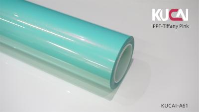 China TPU Tiffanys Pink PPF Car Paint Protection Film Anti Scratch Self Healing OEM ODM for sale