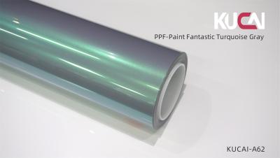 China Fanastic Turquoise Green Special Color PPF Self Healing Automotive paint protection film for sale