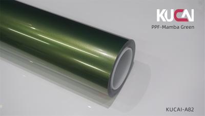 China Mamba Verde Película de Proteção de Tinta de Veículo, TPU PPF Película de Cor Personalizável à venda