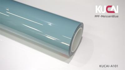 China TPU Meissen Blue PPF Film For Car , Auto Body Paint Protection Film OEM ODM for sale