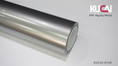 China KUCAI Aquila Metal Coloured PPF Film TPU Paint Protection Film Wet Installation for sale