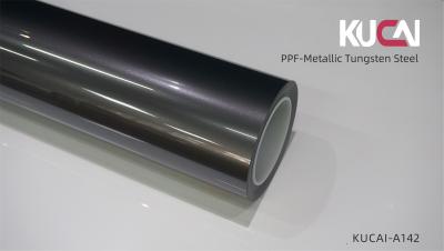 China 7.5Mil TPU PPF Film For Cars Metallic Tungsten Steel model KUCAI Manufacture for sale