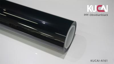 China TPU Obsidian Black Car Paint Protection Film , Car Body Wrap Film Self Healing for sale