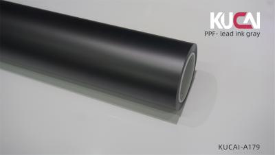 China Anti Scratch Matte Finish Vehicle Paint Protection Film Lead Ink Gray Colored for sale