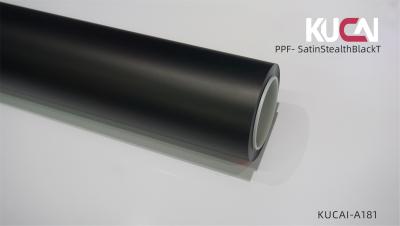 China TPU PPF Matte Finish Satin Black Self Healing Paint Protection Film Weather Resistance for sale