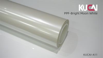 China TPU Car Paint Protection Film Bright Moon White Color UV Resistance Matte Or Gloss for sale