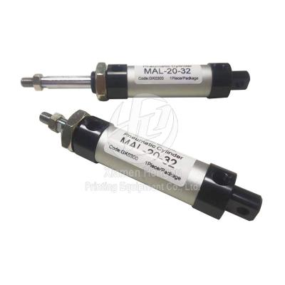 China Other MAL 27mm Bore 20-32 Stroke Single Rod Double Action Small Pneumatic Air Cylinder MAL-20-32 Offset Printing Machine Spare Parts for sale