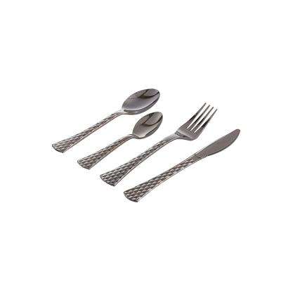 China Personal care products biodegradable bulk birch psstic spoon/plastic psstic forks/disposable plastic psstic cutlery knives picosecond for sale