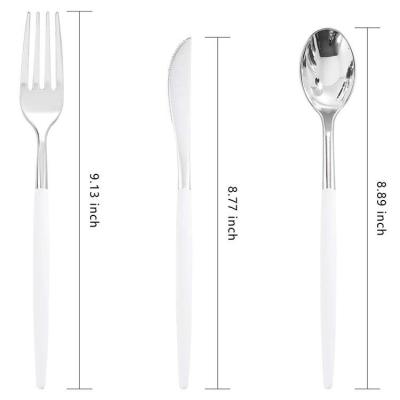 China Personal Care Products New Design Biodegradable Disposable Birch Plastic PS Cutlery Kit psstic for sale