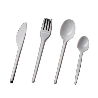 China Custom Disposable Plastic Party Restaurant Picnic Cutlery Birchplastic Cutlery Sets With Wrapped For Restaurant Supermarket for sale