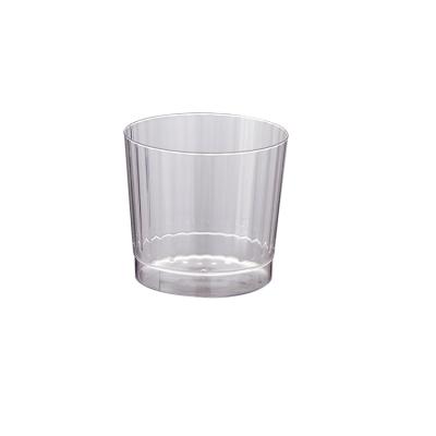 China Food Grade Plastic Spray Bottles Cup Wine Toasting Plastic PS Crystal Cocktail Cups Champagne Flutes Plastic PS For Christmas P for sale