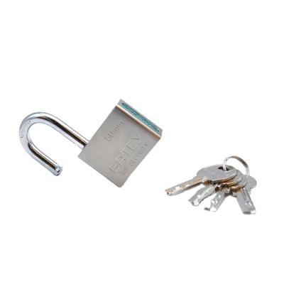 China Hot Sale High Security 50mm 60mm 70mm Square Iron Padlock With Skipping Atomic Keys for sale