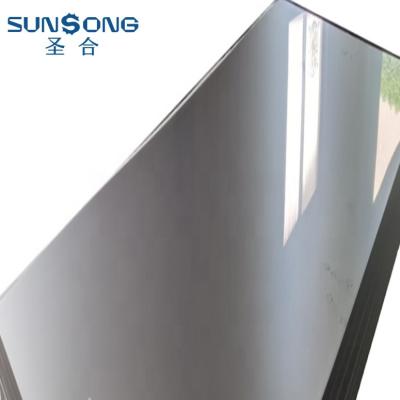 China For Buildings And Elevators Decoration 304 316 201 430 Black Stainless Steel Sheets 8K Mirror SUNSONG SS for sale