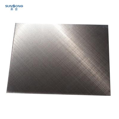 China For decoration of buildings and elevators cross hairline stainless steel sheet cross-hairline surface finish hairline miroor 8k for sale