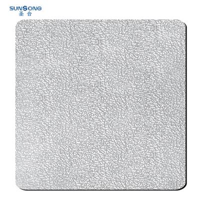 China For decoration of buildings and elevators 304 316 201 430 stainless steel stone texture embossed sheets for decoration of buildings and elevators for sale