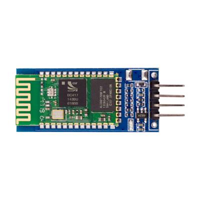 China Original PCBA New 4Pin RS232 TTL Wireless Serial Communication Slave Panel Transceiver Module HC-06 for sale