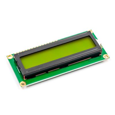 China Modern Drop Shipping DIY Yellow Green 5V LCD1602 5V Backlight Display Module for sale