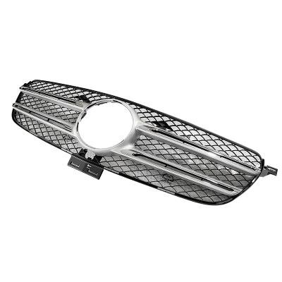 China ABS Factory Price Car Front Grille Auto Middle Net Grill Good For Mercedes-Benz W166 GLE for sale