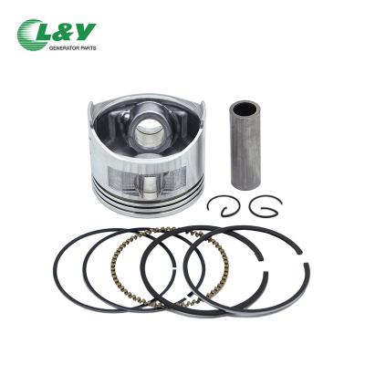 China 168F GX160 2KW Aluminum Iron Custom Different Types Small Generator Engine Forged Piston Ring The Piston for sale