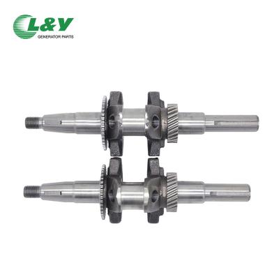 China Wholesale Best Iron EC2500 GX160 168F 2KW Price Iron Gasoline Generator Spare Parts Engine Crankshaft for sale