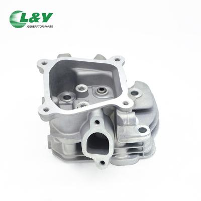 China Factory Professional Aluminum Cylinder Head GX160 168F 5.5HP 6.5HP Portable Gasoline Generator Spare Parts for sale