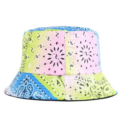 China FayeIn 2022 Summer Boutique Style Sun Bucket Hats Reversible Cheapest Denim Cotton Character Custom Embossed Fisherman's Hats Women for sale