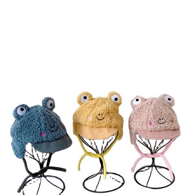 China New Design Baby Earmuffs Hat Winter COMMON Hat Korean Style Infant Warm Windproof Hat Factory Directly for sale