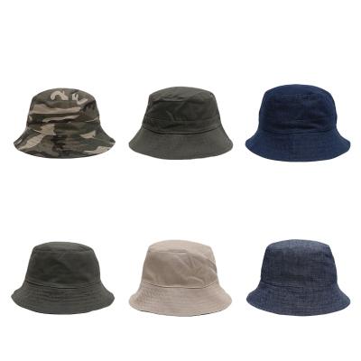 China Korean Style All-match Men's Bucket Hat Summer Reversible Fashion Artistic Sun Character ZG Fisherman's Institute of Statistics Bucket Hat for sale