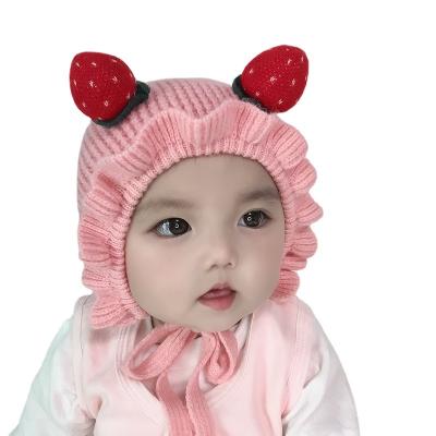 China ZG Character Winter Baby Knitted Hats Boys And Girls Warm Beanie Unisex Hats For Kids Wholesale Custom Infant Hat 6Months-2Years Hat Caps for sale