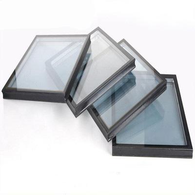 China Double LOW-E coated glass 2021 hot sale factory price insulated low e glass tempered glass glass for Yiju Iot building for sale