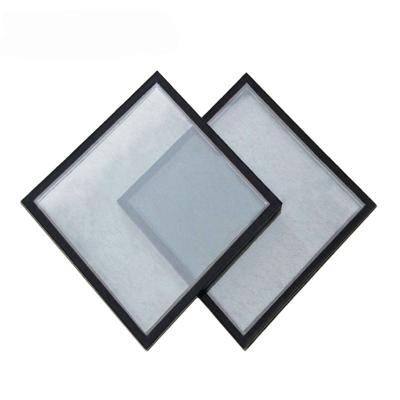 China Double LOW-E coated glass 2021 hot sale factory price supply insulated low e glass tempered glass glass for Yiju Iot building for sale