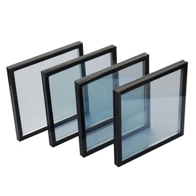 China Double LOW-E coated glass 2021 hot sale factory price supply insulated low e glass tempered glass glass for Yiju Iot building for sale