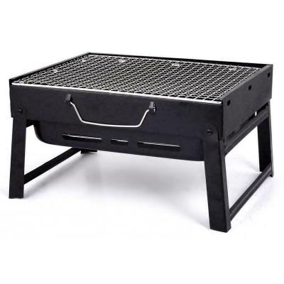 China Easily Assembled Outdoor BBQ Set Charcoal Smokeless Grill Portable BBQ Grill Windproof BBQ for sale