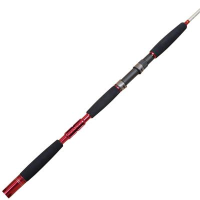 China Slow carbon cast jumping over shore building fishing rod for sale