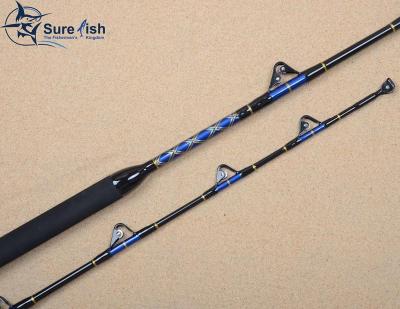 China Wholesale Price Carbon Rated Roller Guides Boat Fishing Rod for sale