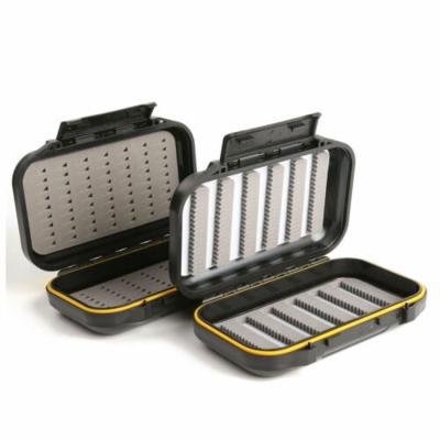 China Convenient Free Shipping Waterproof Slim Foam Plastic Fly Fishing Box for sale