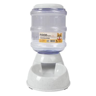 China Amazon Hot Selling Automatic Pet Food Feeder Dog Cat Food Water Dispenser Bottle Automatic Bowl Pet Feeder for sale