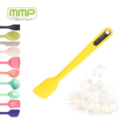 China Cooking Wired Core Silicone Spatula Small Cleaning mmp Recommend Kitchen Tools And Instruments Accessories for sale