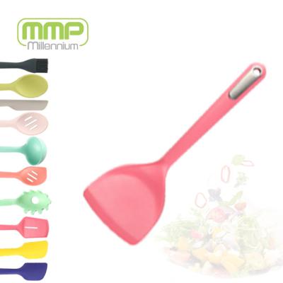 China Cooking Cable Core Silicone Wok Turner Chinese Cleaning mmp Recommend Kitchen Tools and Instrument Accessories for sale