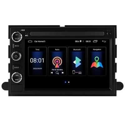 China 7inch 2din Android 10 TV/mp3/SWC/DVR/WIFI/3G/DVD Car DVD Player For Ford Fusion Explorer 500 F150 F250 F350 Multi Edge Dispatch Gps Navigation Car Radio for sale