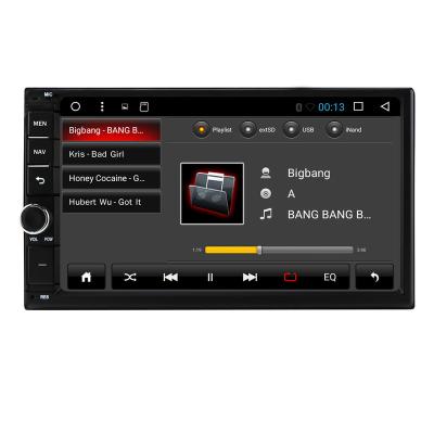 China Universal TV/mp3/SWC/DVR/WIFI/3G/DVD 2din 7inch Android 10 Radio Car Player Gps Navigation Stereo BT RDS Fm For Honda Kia Nissan Toyota Vw Lada Ford for sale