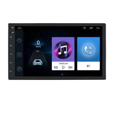 China Android 7 Ram 16gb Rom Quad Core TV/mp3/SWC/DVR/WIFI/3G/DVD Car Stereo 2 Din 10.0 Inch Gps Navigation Music Video Player Mirror Link 1gb for sale