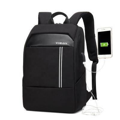 China With new Yoban USB business backpack with USB charging interface for men waterproof and computer quakeproof nylon backpack for sale