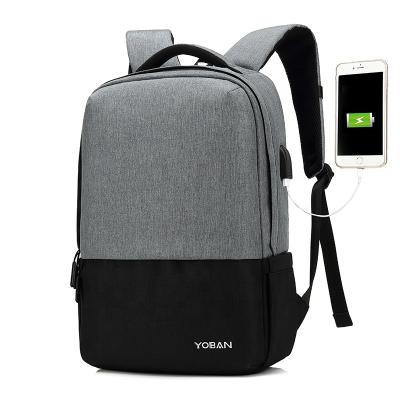 China With USB Fashion Wholesale Leisure Outdoor Backpack Anti Theft Women Men Backpack 14 Inch mochilas-inteligen Smart Laptop Backpack for sale